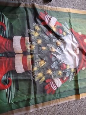 Chtistmas Gnome Front Door Cover
